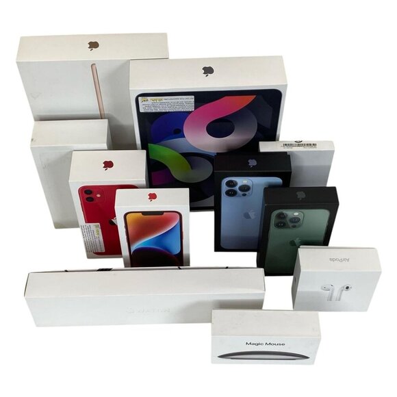 Apple Watch iPhone 11/13/14 iPad AirPods Magic Mouse EMPTY Box Lot - Picture 2 of 6